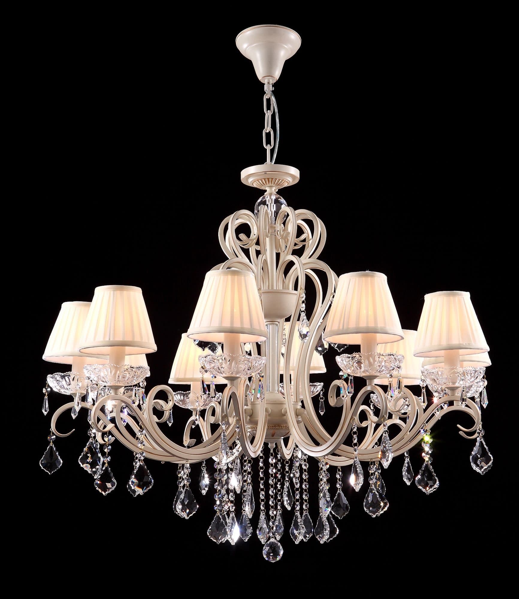 Maytoni Elegant Triumph Кремовый с Золотом Люстра 10xE14 40W ARM288-10-G — миниатюра 2