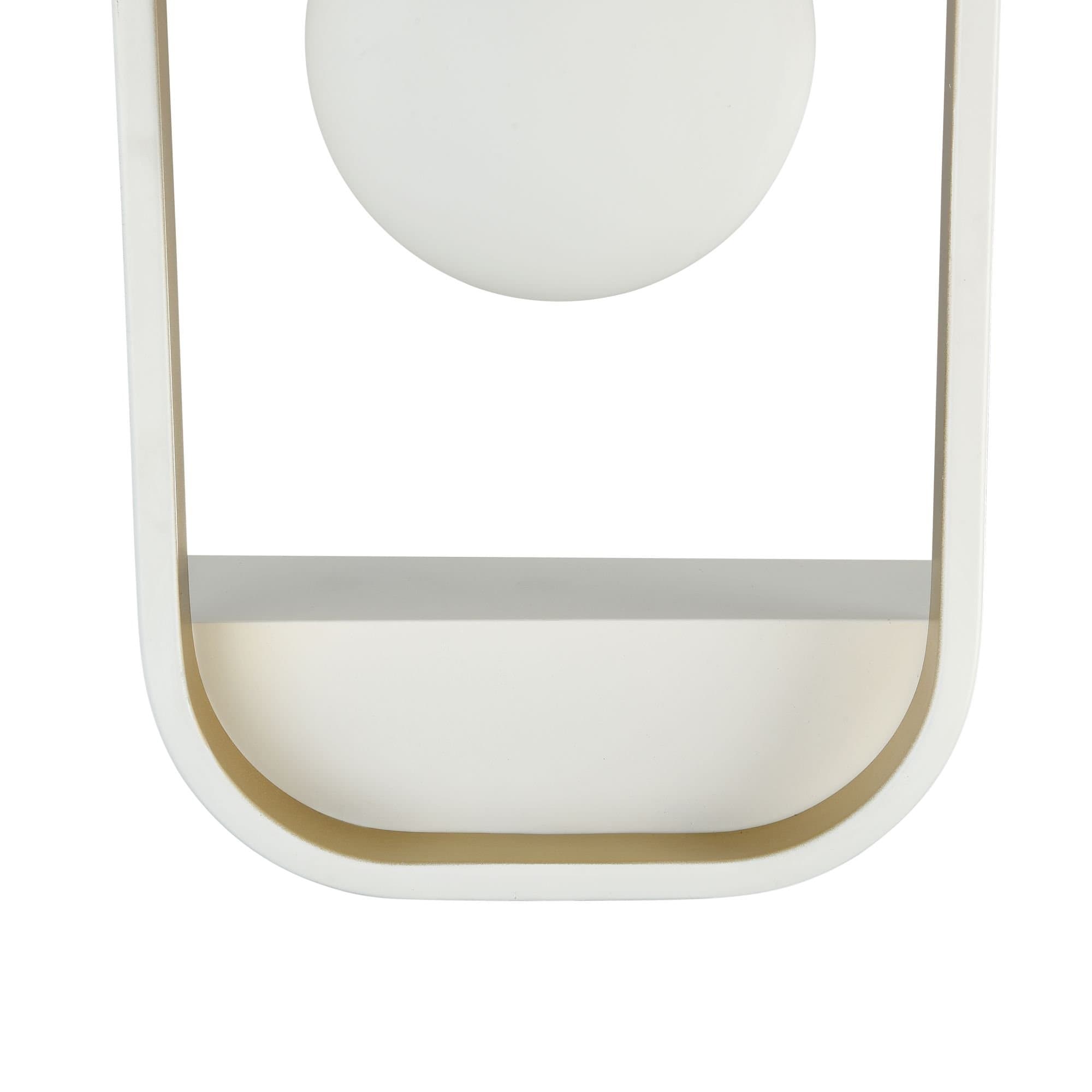 Maytoni Modern Avola Белый с Золотом Бра 1xG9 40W MOD431-WL-01-WG — миниатюра 7