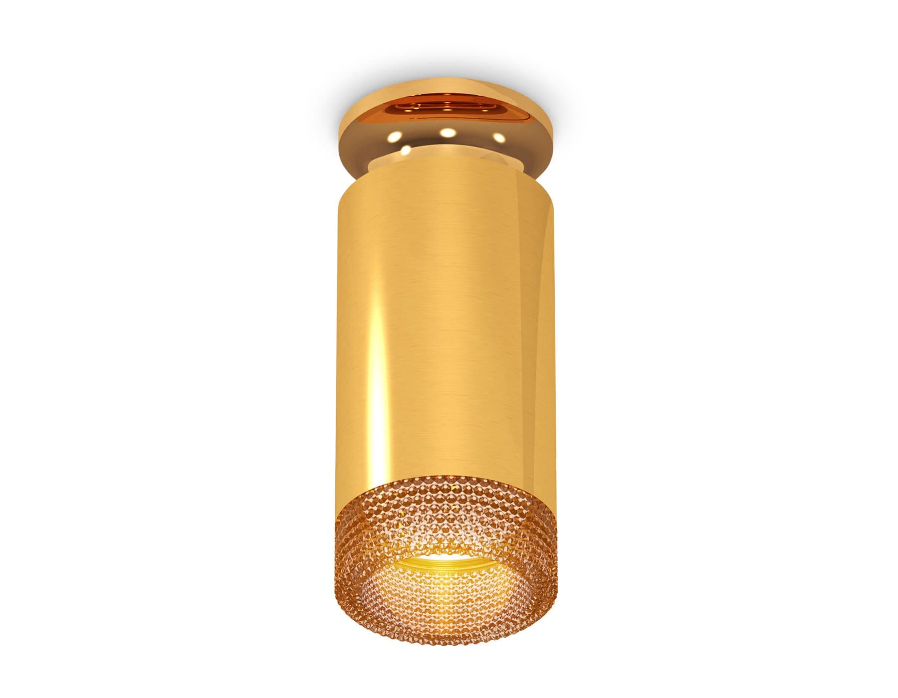 Ambrella Комплект накладного светильника XS6327081 PYG/CF золото желтое полированное/кофе MR16 GU5.3 (N6905, C6327, N6154) — миниатюра 1