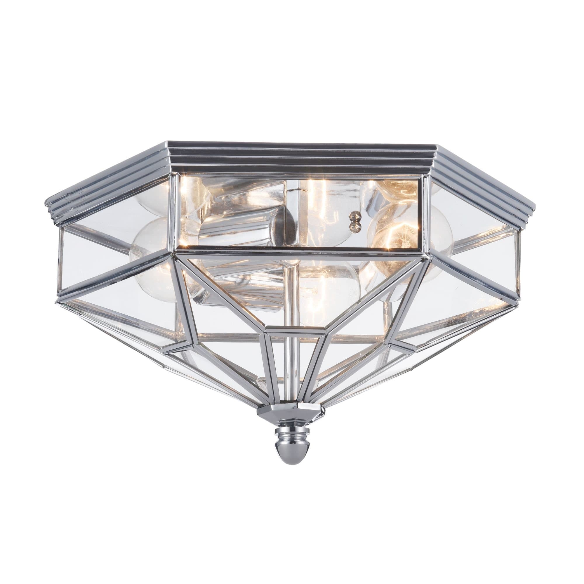 Maytoni House Zeil Хром Настенно-потолочный светильник 3xE27 60W H356-CL-03-CH — миниатюра 3