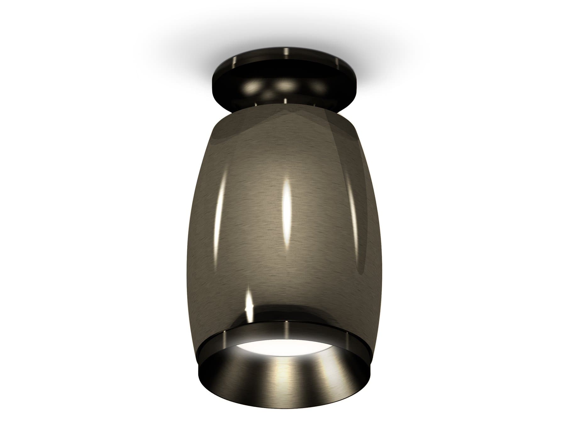 Ambrella Комплект накладного светильника XS1123042 DCH/PBK черный хром/черный полированный MR16 GU5.3 (N6902, C1123, N7031) — миниатюра 1