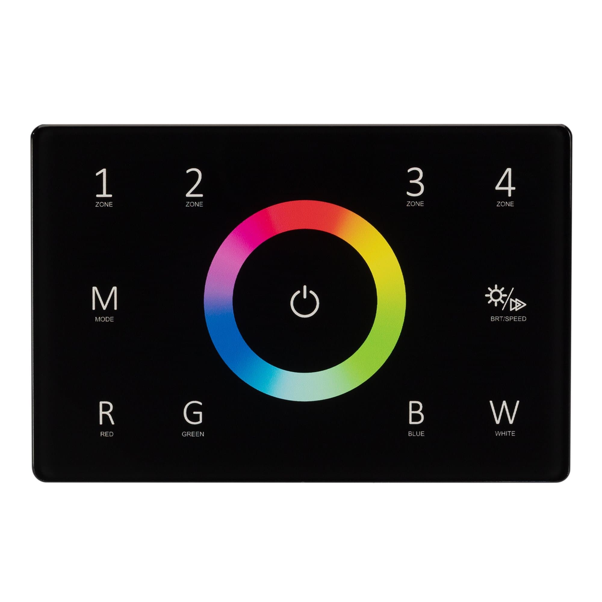 Arlight Панель Sens SMART-P85-RGBW Black (230V, 4 зоны, 2.4G) (IP20 Пластик, 5 лет) 028405 — миниатюра 2