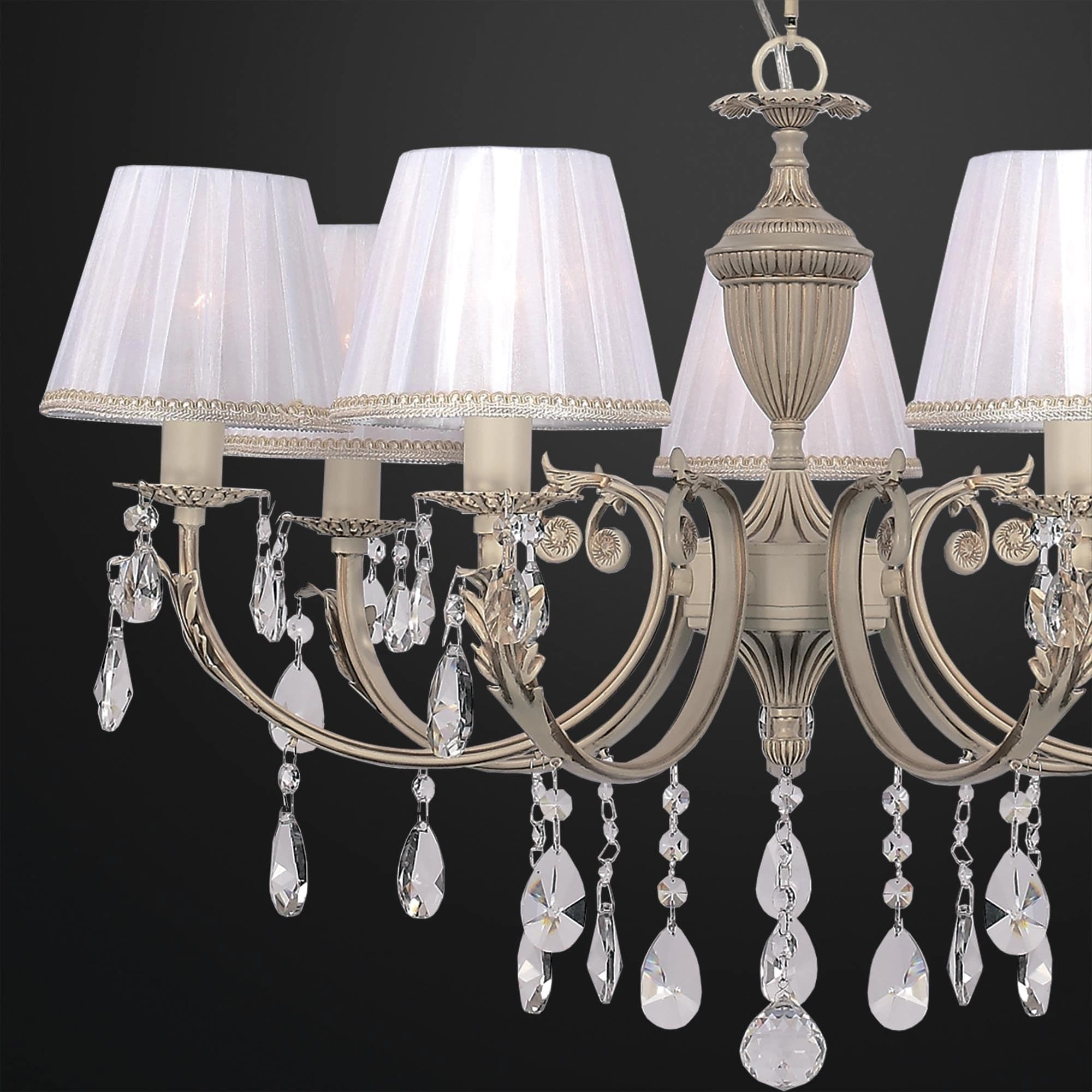 Citilux CL423171 Элиза Крем+Золото Светильник Люстра — миниатюра 3