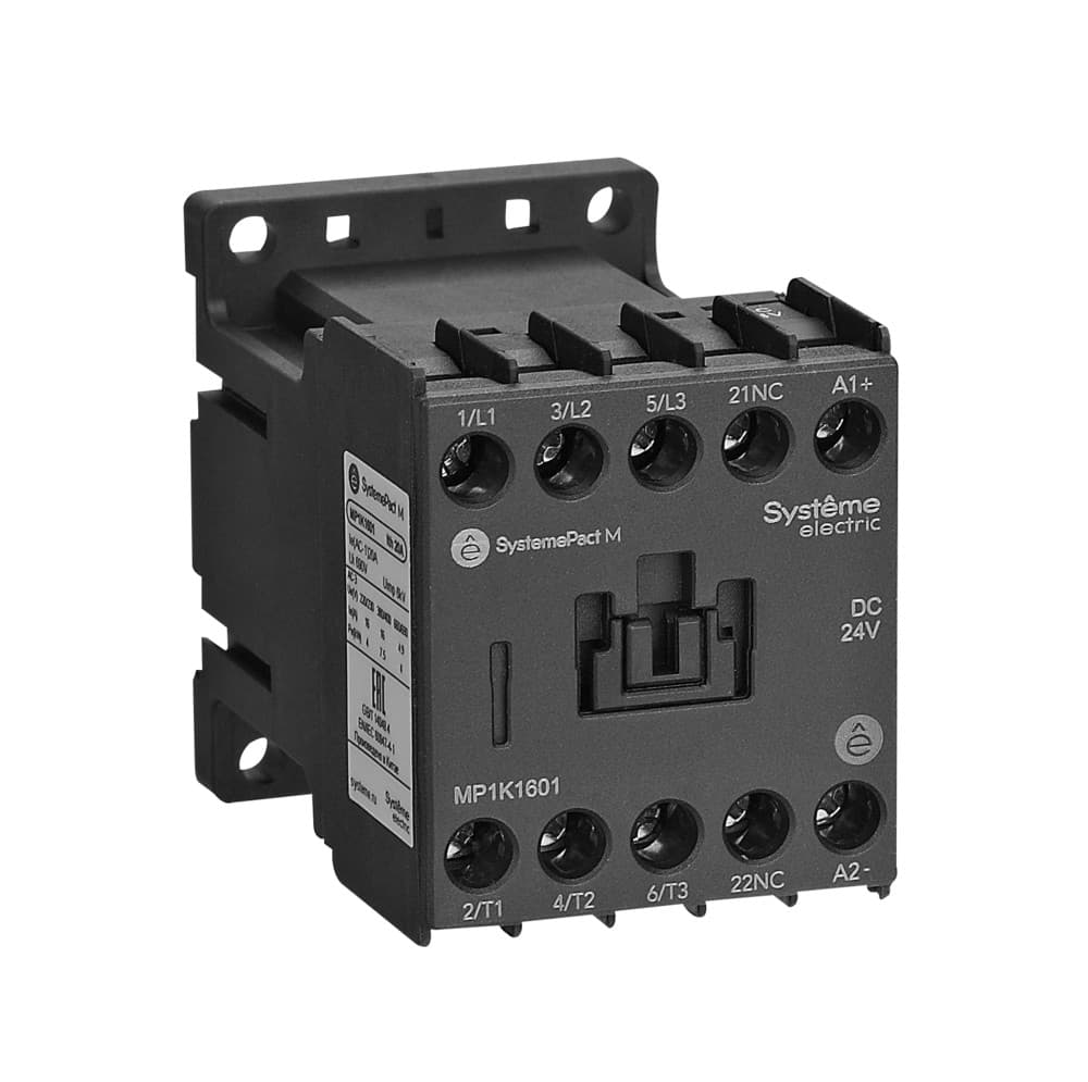 Systeme Electric Контактор MP1K 6A 1НО DC12V