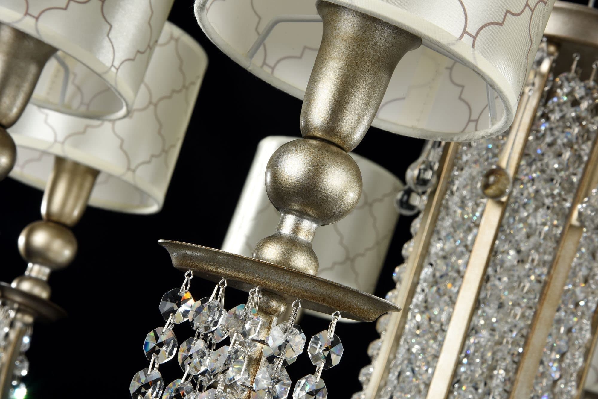 Maytoni House Bience Античное Золото Люстра 8xE14 40W H018-PL-08-NG — миниатюра 7