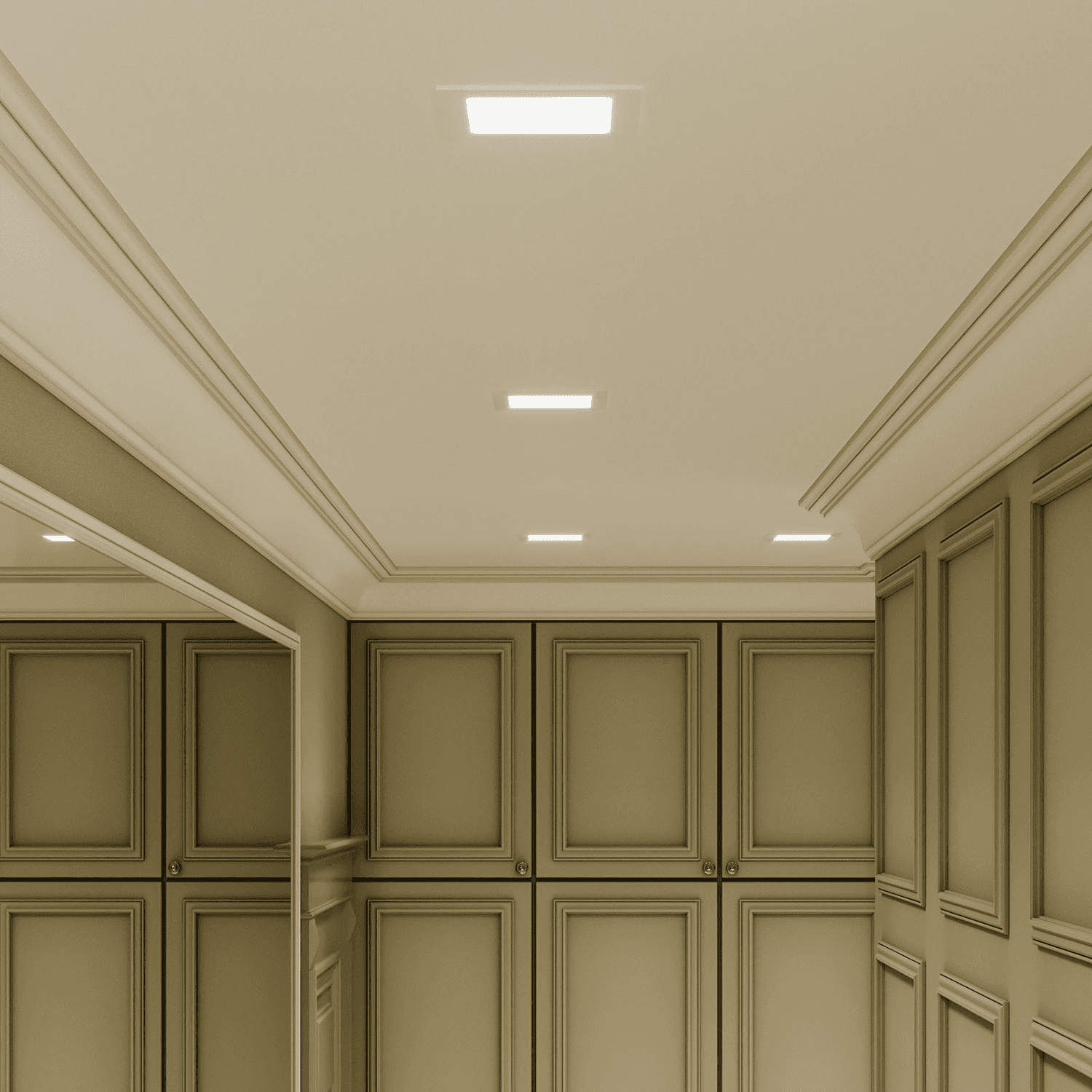 Gauss Светильник Slim квадрат 9W 660lm 4000K 180-265V IP20 монтаж Ø130*130 145*145*22 LED 940111209 — миниатюра 7