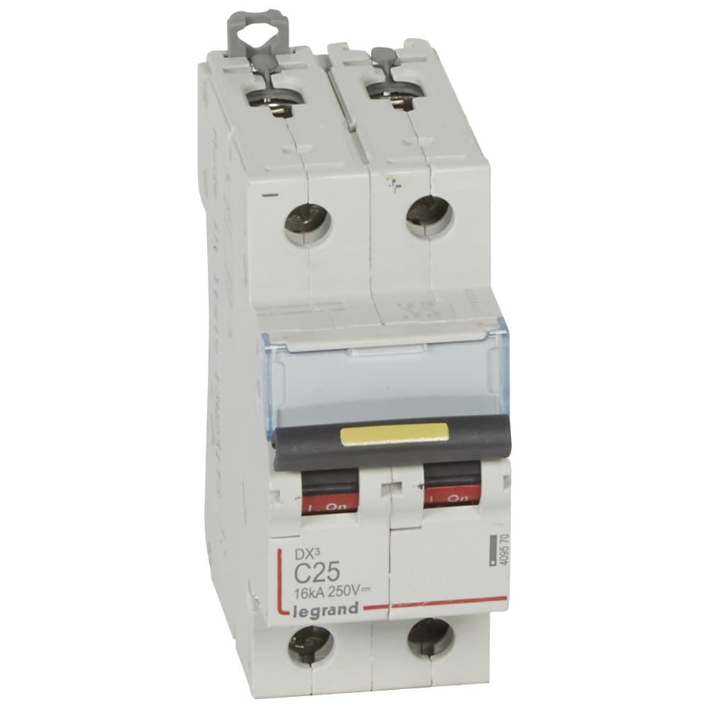 Legrand DX3 DC Автоматический выключатель 2P 25A (С) 10/16kA 409570