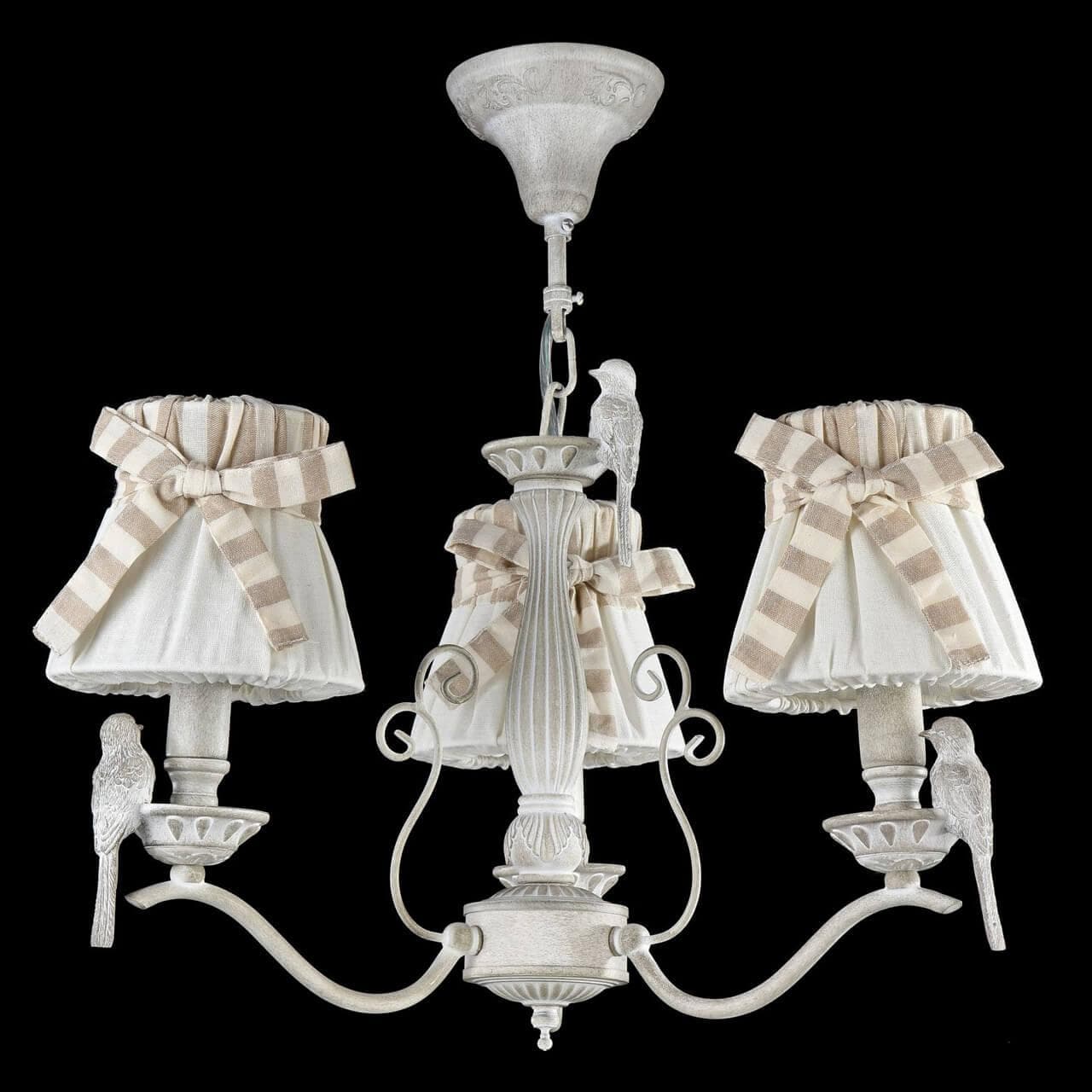 Maytoni Elegant Bird Белый Антик Люстра 3xE14 40W ARM013-03-W — миниатюра 7