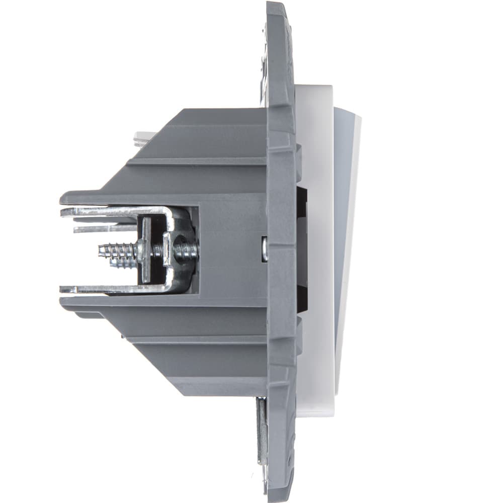 Legrand INSPIRIA Белый Переключатель двухклавишный с подсветкой 10 AX - 250 В 673665 — миниатюра 4