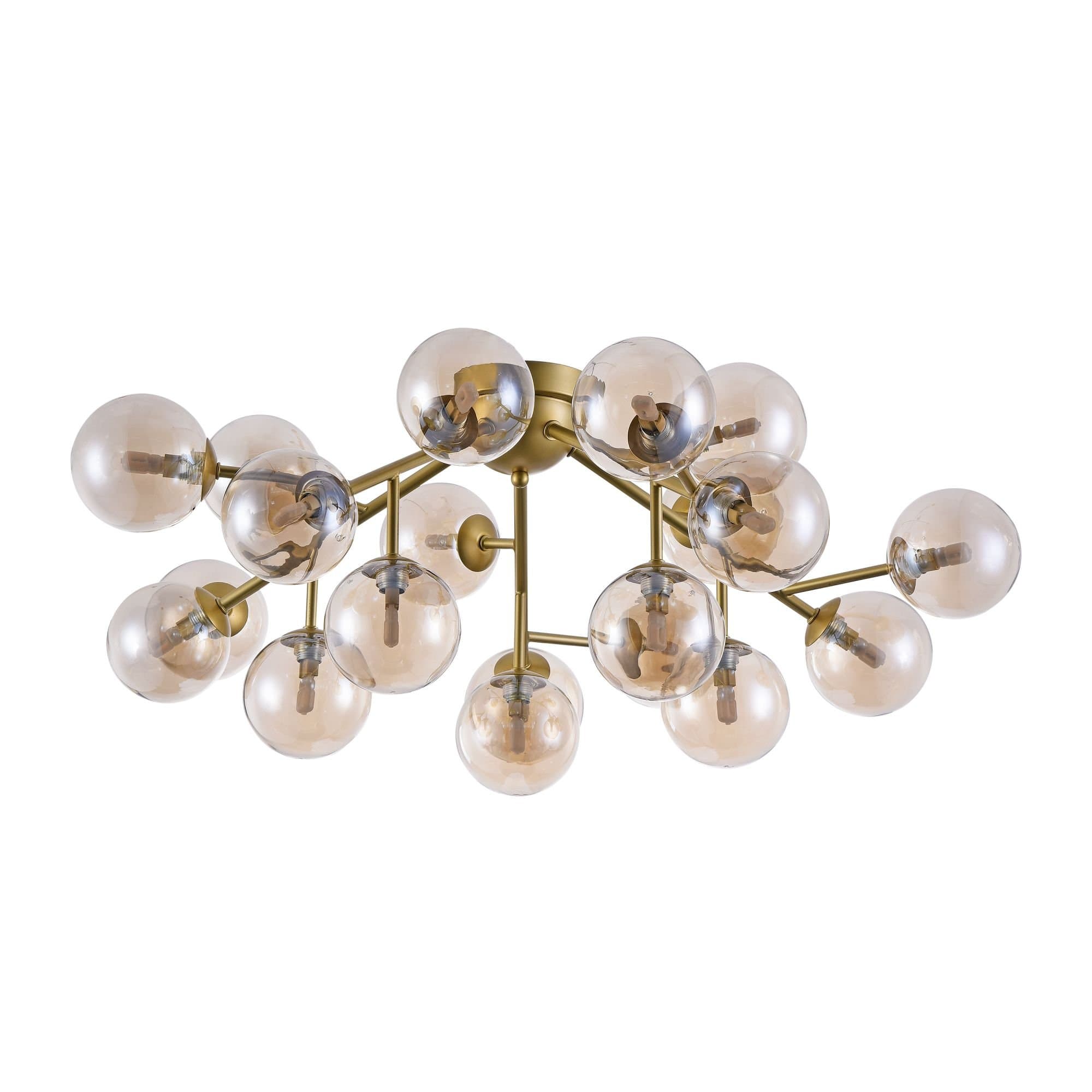 Maytoni Modern Dallas Золото Потолочный светильник 20xG9 28W MOD545PL-20G — миниатюра 5