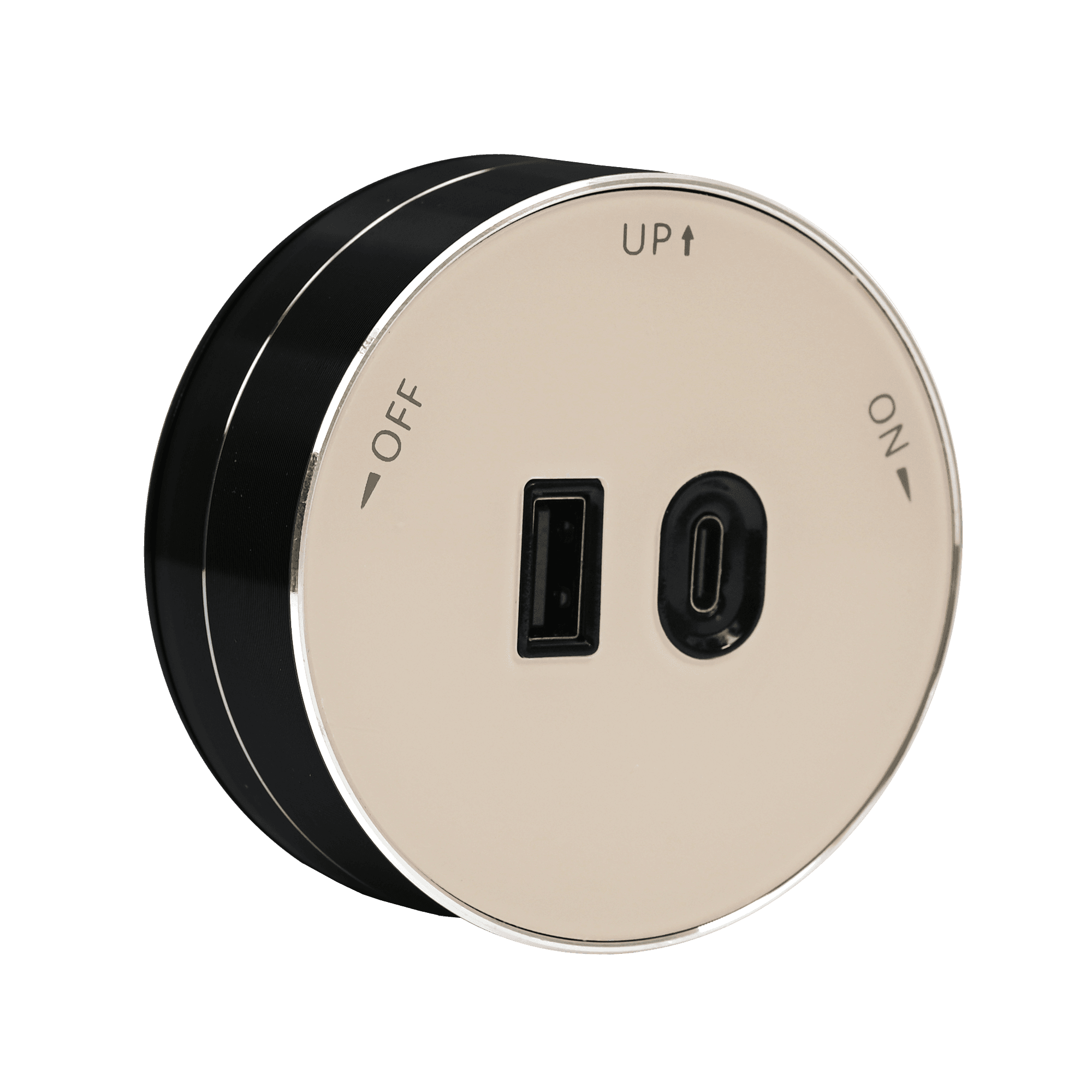 Systeme Electric MultiTrack Песочный Розетка 2хUSB (тип А+С) 18Вт, 5В/3А — миниатюра 6