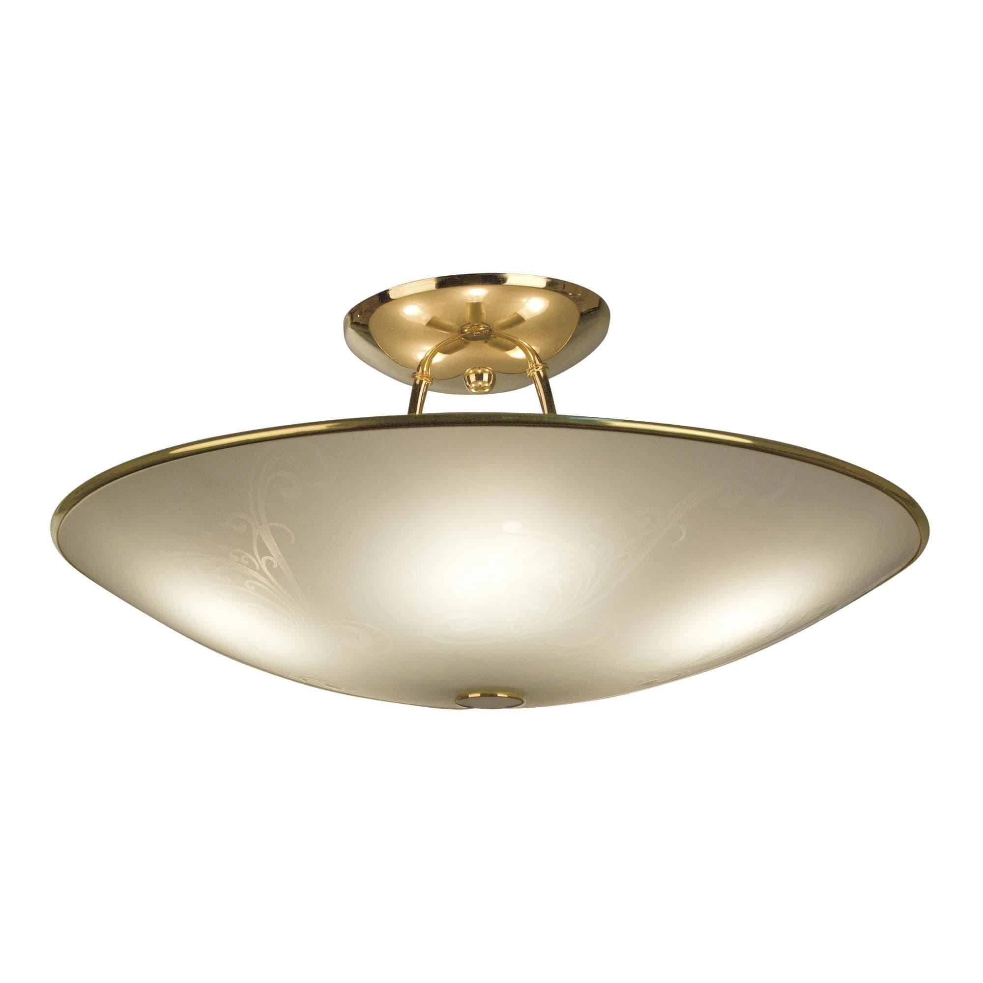 Citilux CL911203 Зол+Узор Светильник Потол.