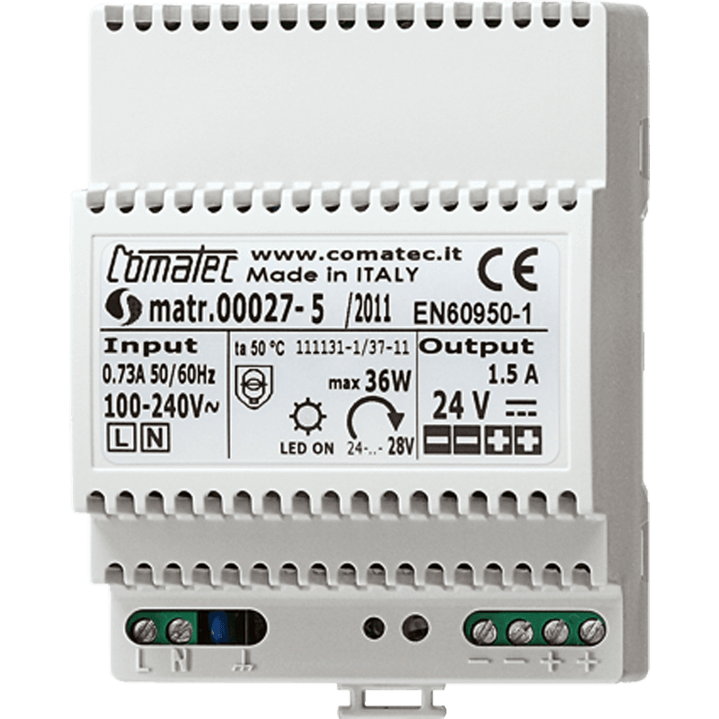 JUNG Блок питания 24В для Smart Panel, на DIN рейку NT2415REGVDC