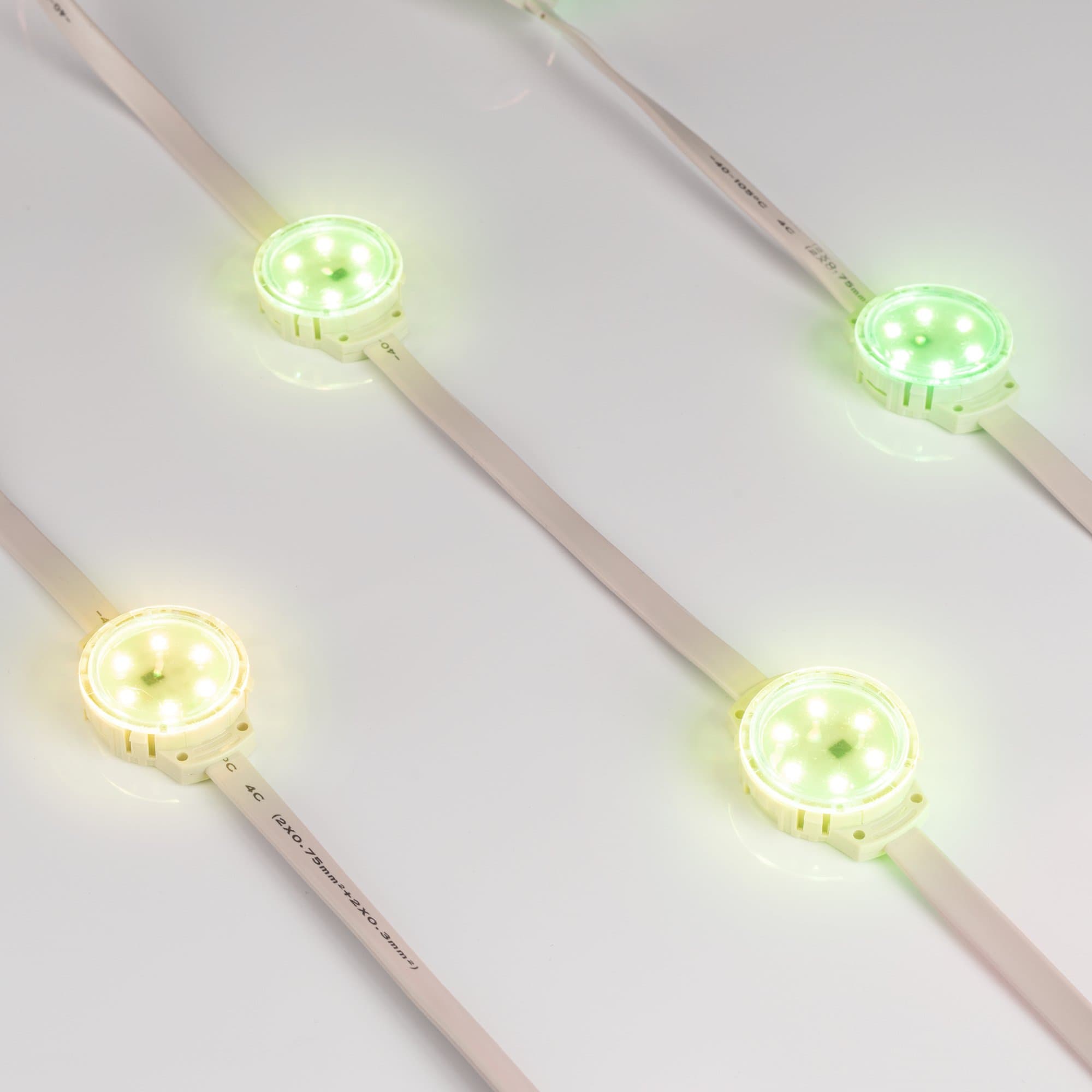 Arlight Модуль управляемый SOLEX-SPI-3535-6-24V RGB 120deg (D40x16mm, 1.5W, IP67) (-) 029103 — миниатюра 5
