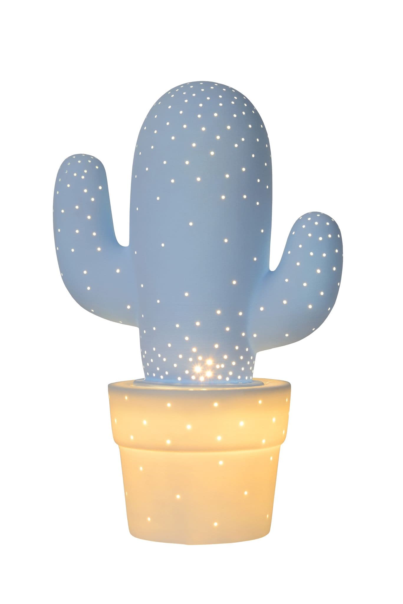 Lucide CACTUS Голубой Настольная лампа 13513/01/68 — миниатюра 2