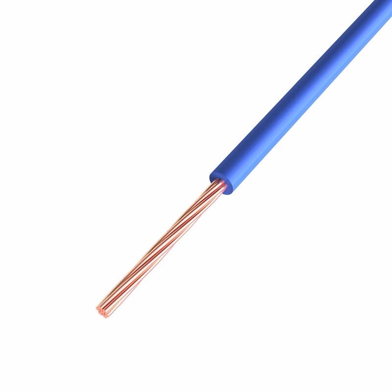 Провод ПГВА 1х0.75 мм², Cu, синий, бухта 200 м Rexant 01-6505-1