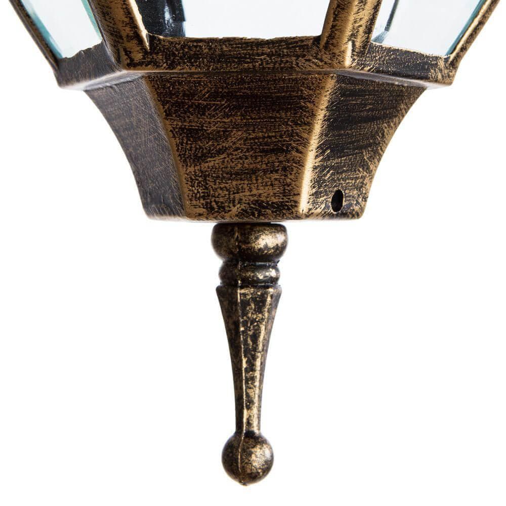 Arte Lamp Pegasus Коричневый/Прозрачный Светильник уличный настенный 1x60W 1xE27 A3152AL-1BN — миниатюра 2