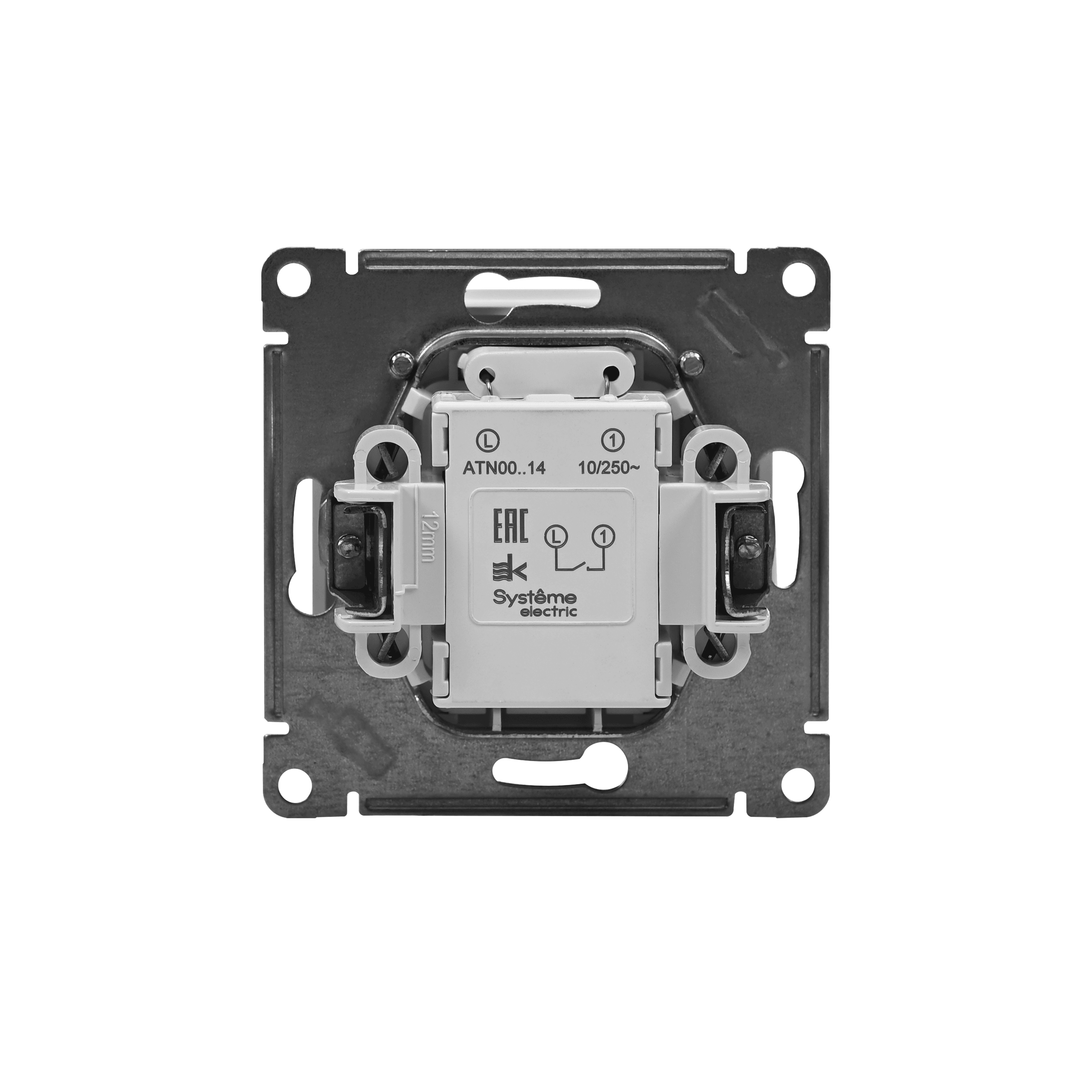 Systeme Electric AtlasDesign Белый Выключатель карточный с подсветкой, 10А, без задержки отключения, механизм — миниатюра 4