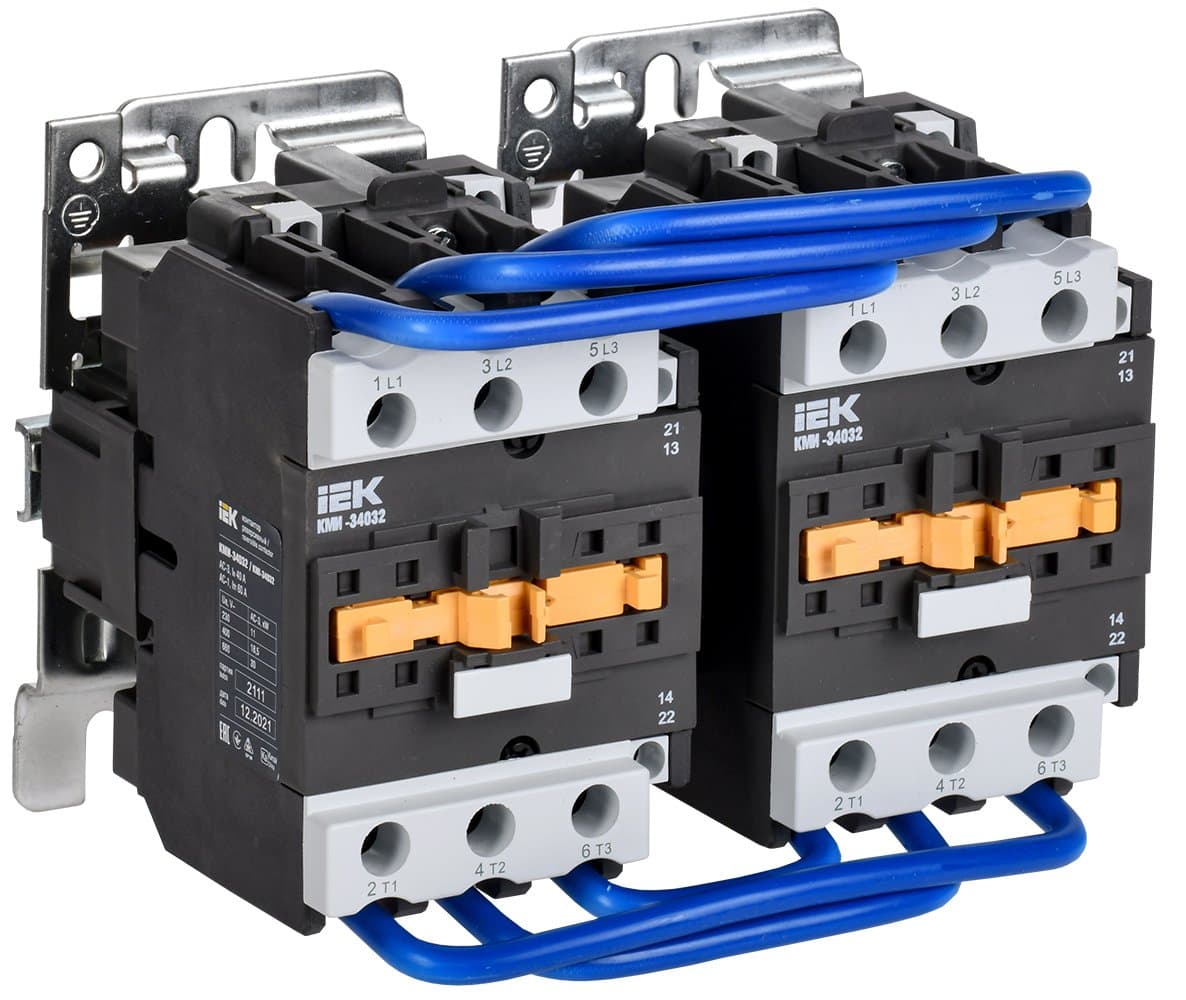 IEK Контактор КМИ-34032 реверс 40А 400В/АС3 2НО;2НЗ