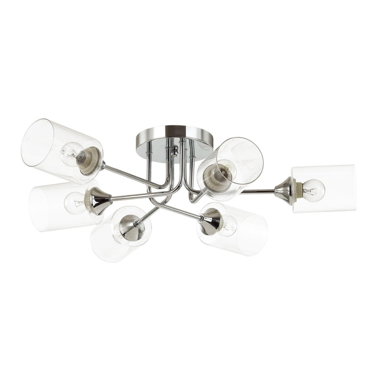 Lumion 4529/6C COMFI LN21 061 хром Люстра потолочная E27 6*60W 220V JERRY — миниатюра 2