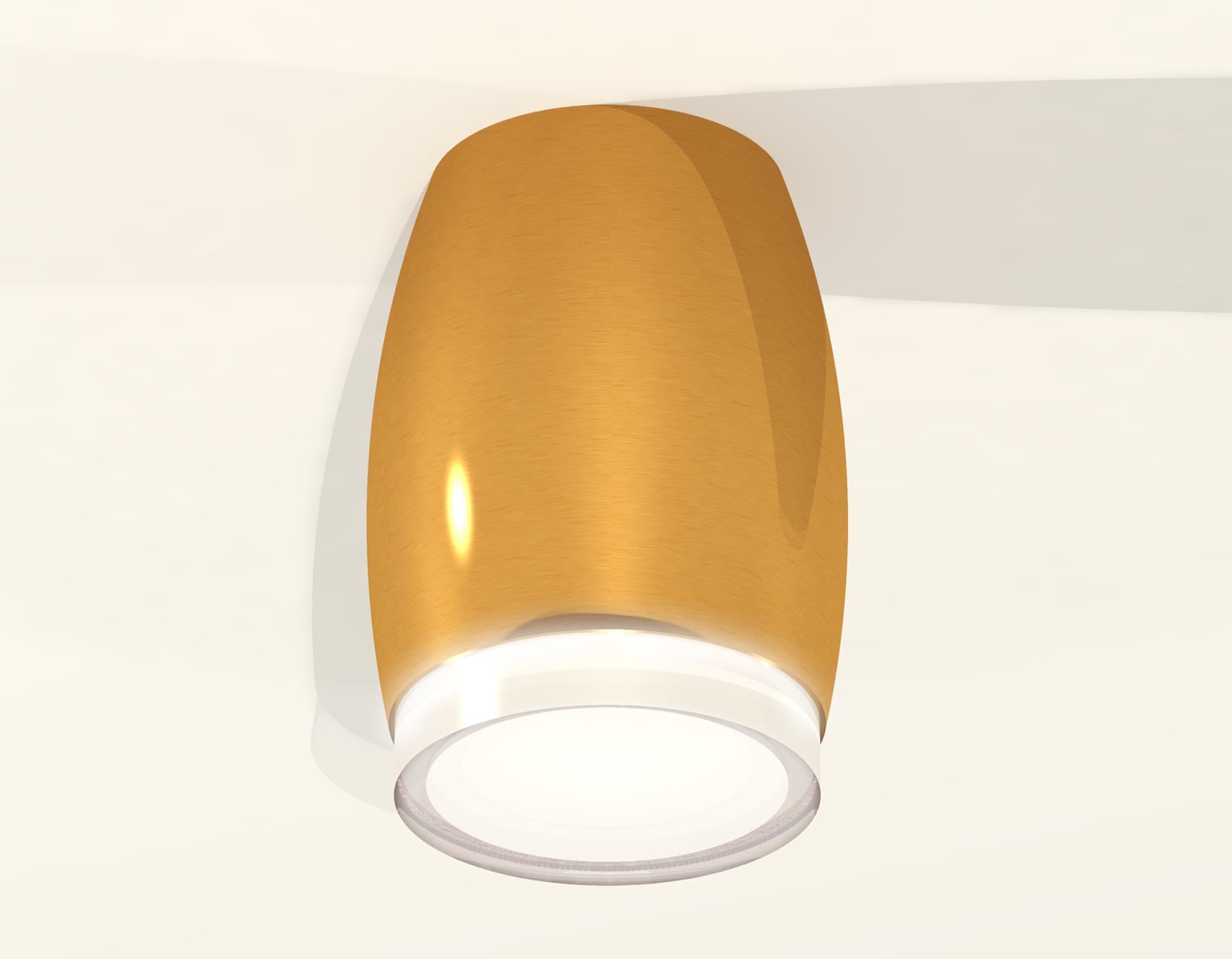 Ambrella Комплект накладного светильника XS1125021 PYG/FR/CL золото желтое полированное/белый матовый/прозрачный MR16 GU5.3 (C1125, N7160) — миниатюра 3