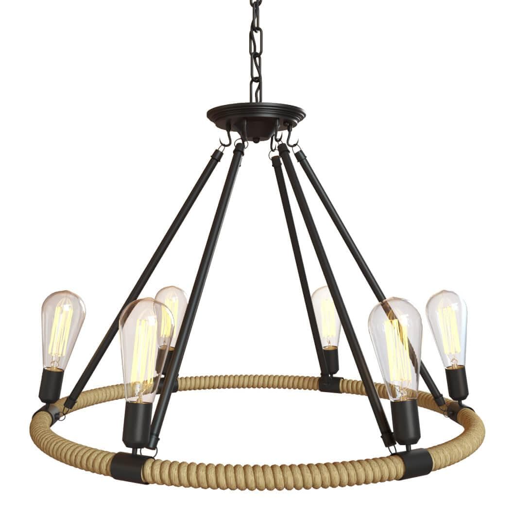 LOFT IT LOFT1861/6 Люстра подвесная 6xE27 max 60W LOFT1861/6, шт — миниатюра 4