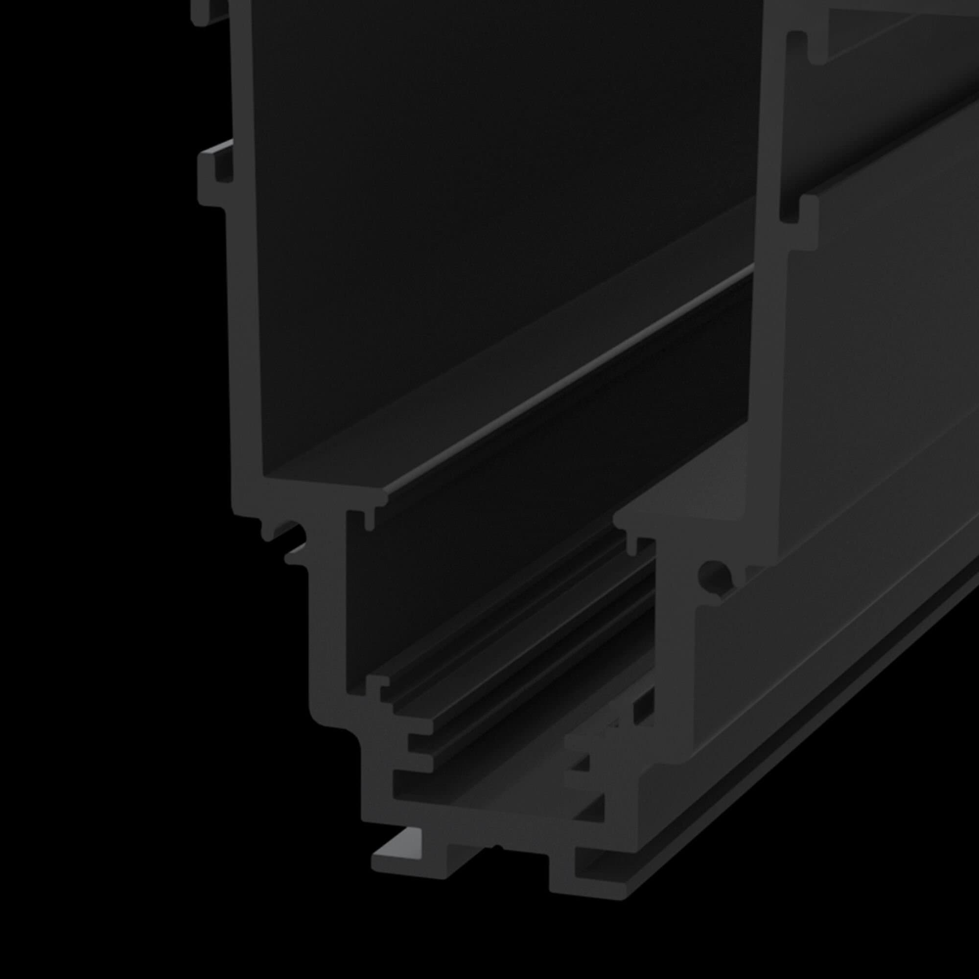 Maytoni Magnetic track system Busbar trunkings Черный Аксессуар для трекового светильника TRX004-221B — миниатюра 5