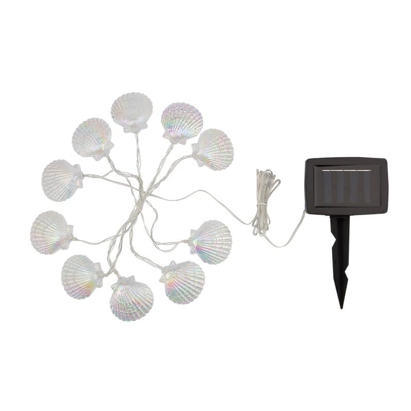 LAMPER Каскад  Хранитель жемчужины LED 4 м с выносной солнечной панелью 2 м и аккумулятором, холодное белое свечение 602-267