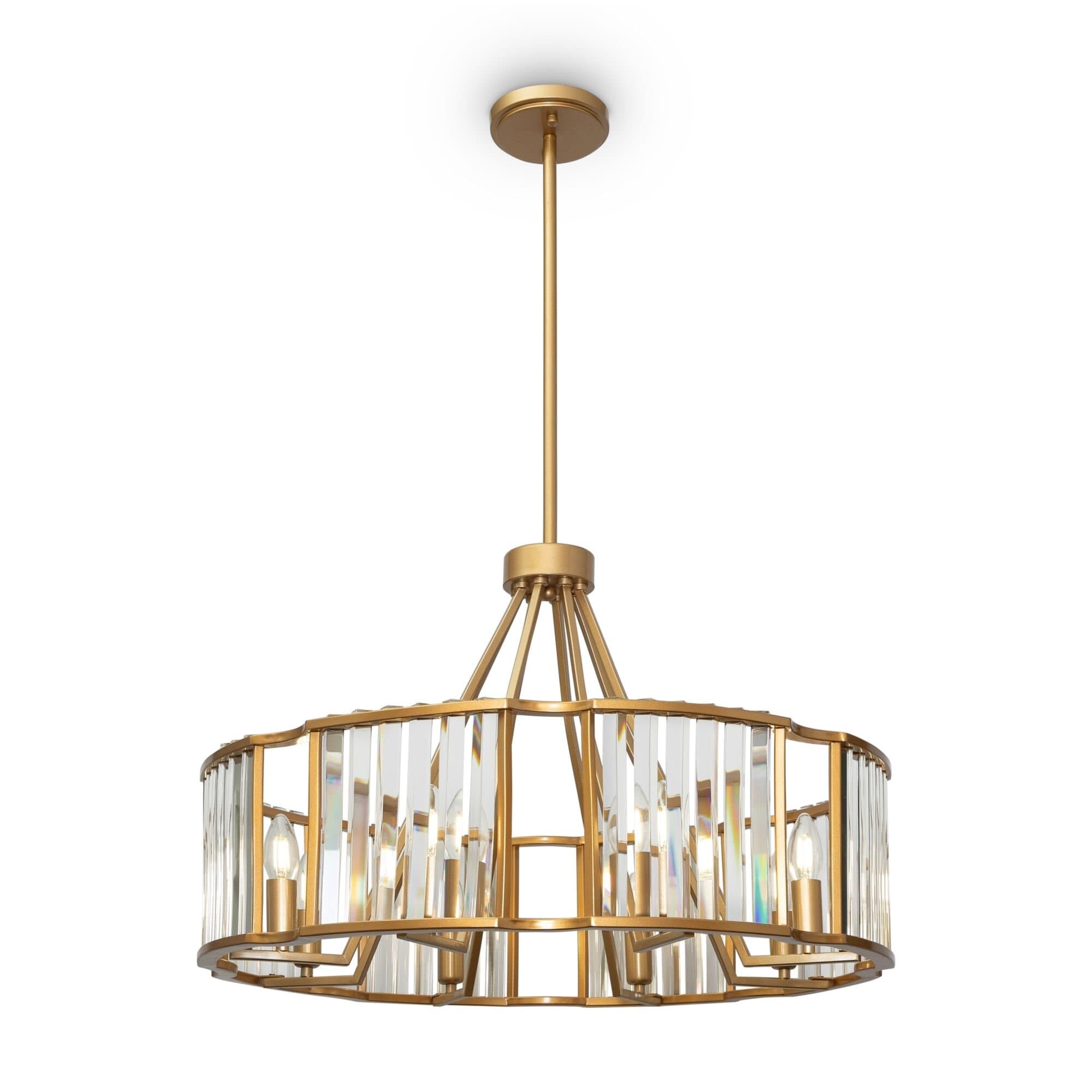 Maytoni Neoclassic Золото Светильник подвесной MOD087PL-08G — миниатюра 2