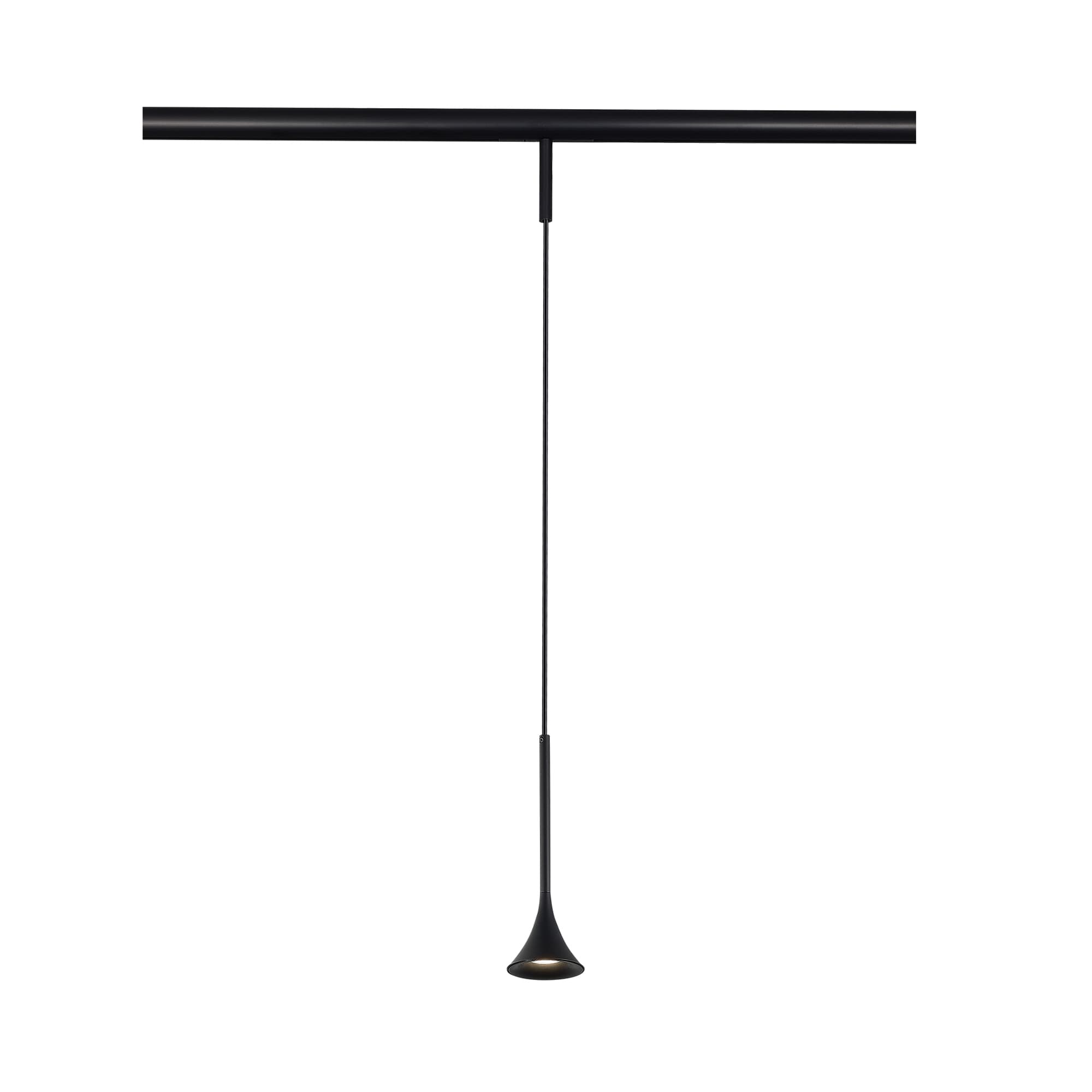 ST LUCE ST688.446.05 Магнитный трековый светильник Черный LED 1*5W 4000K Lm Ra>90 IP20 D70xH225 24V