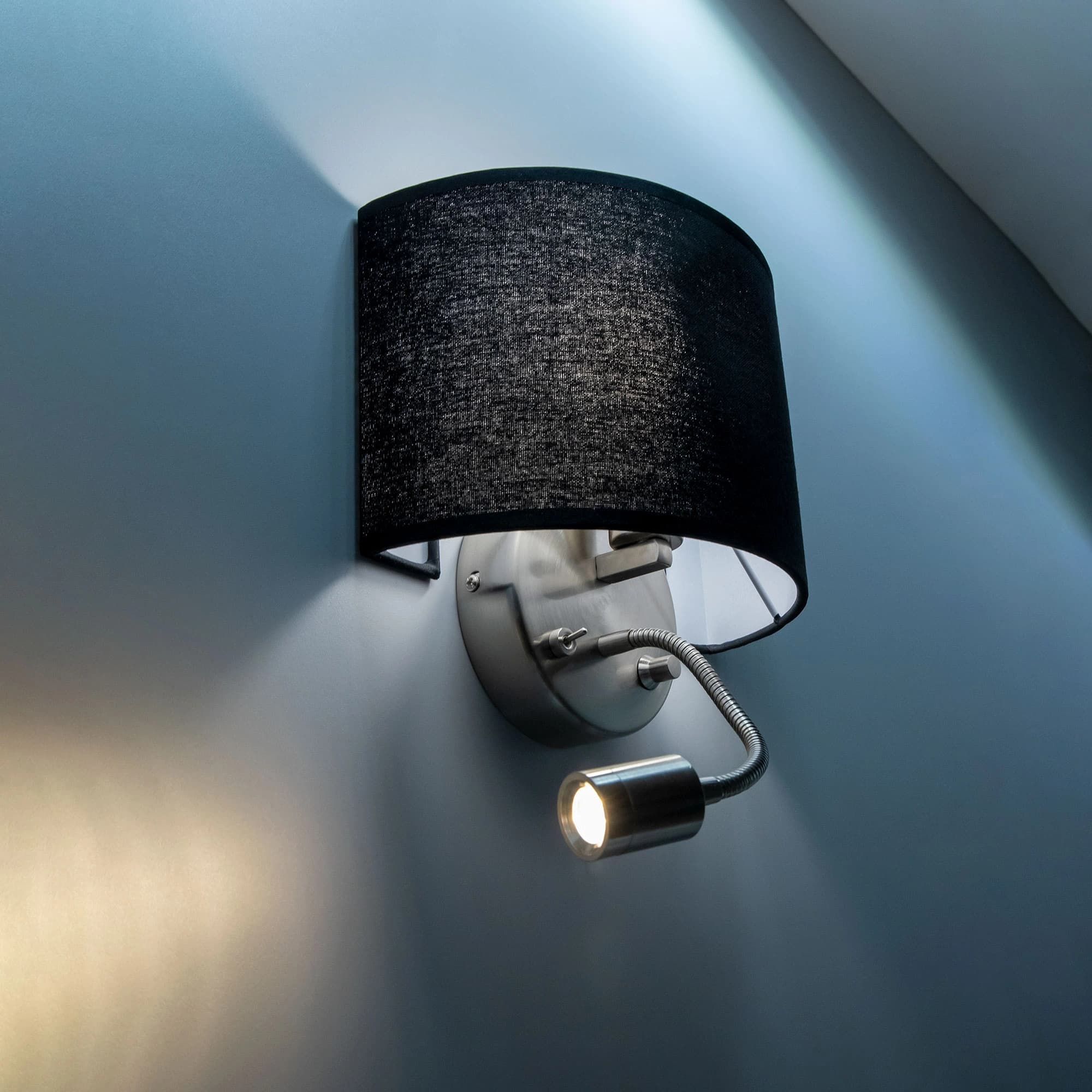 Citilux CL704305 Декарт Круг Хром.Мат+Черн. Светильник Наст. — миниатюра 3
