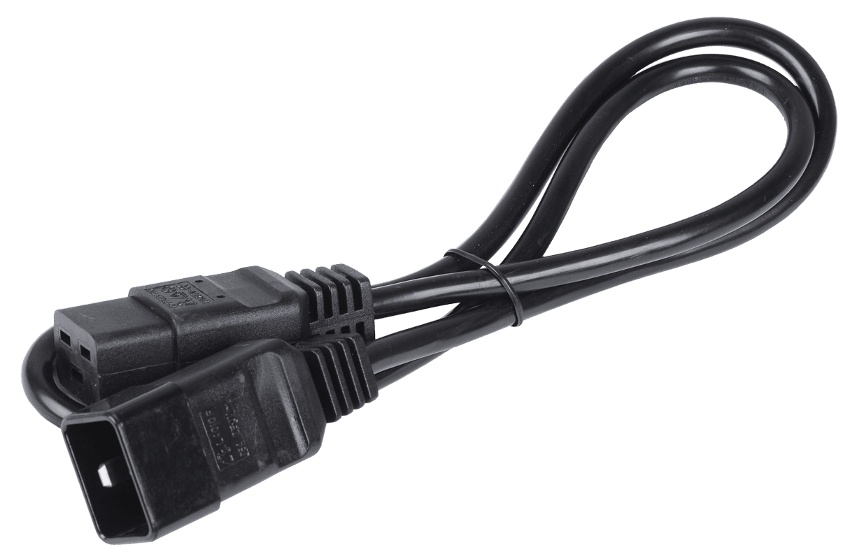 IEK ITK Кабель электропитания PDU 3х1,5 3М с разъёмами С19-C20 PC-C19C20-3M