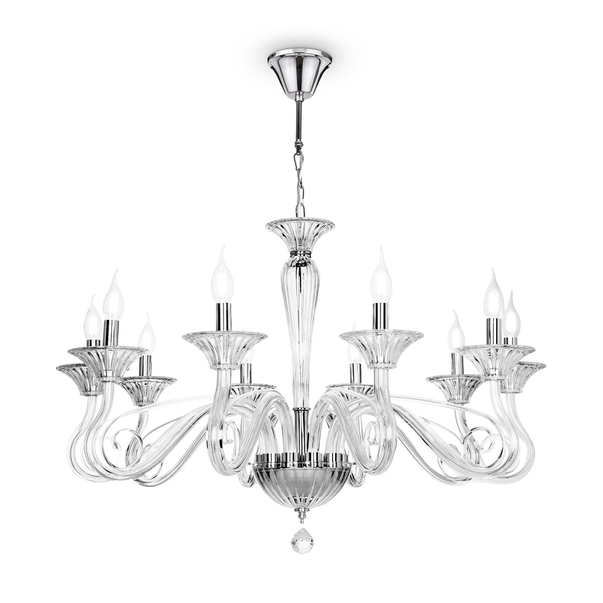 Maytoni Neoclassic Acqua Прозрачный Люстра E14 40W DIA010PL-10TR — миниатюра 3