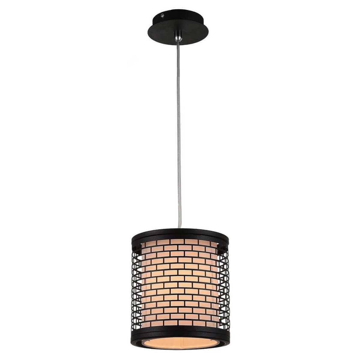 Lussole LOFT Металл Черный /  Ткань Подвес E27 60W LSP-9671 — миниатюра 1