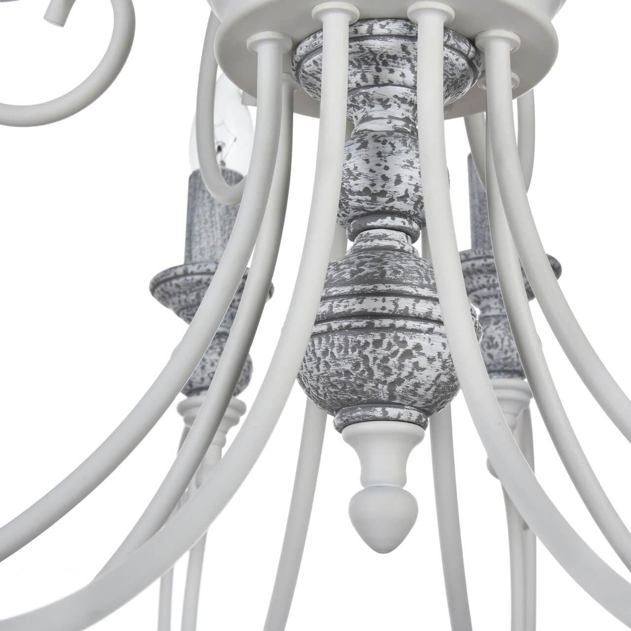 Maytoni Elegant Karina Белый Люстра 8xE14 60W ARM631-PL-08-W — миниатюра 11
