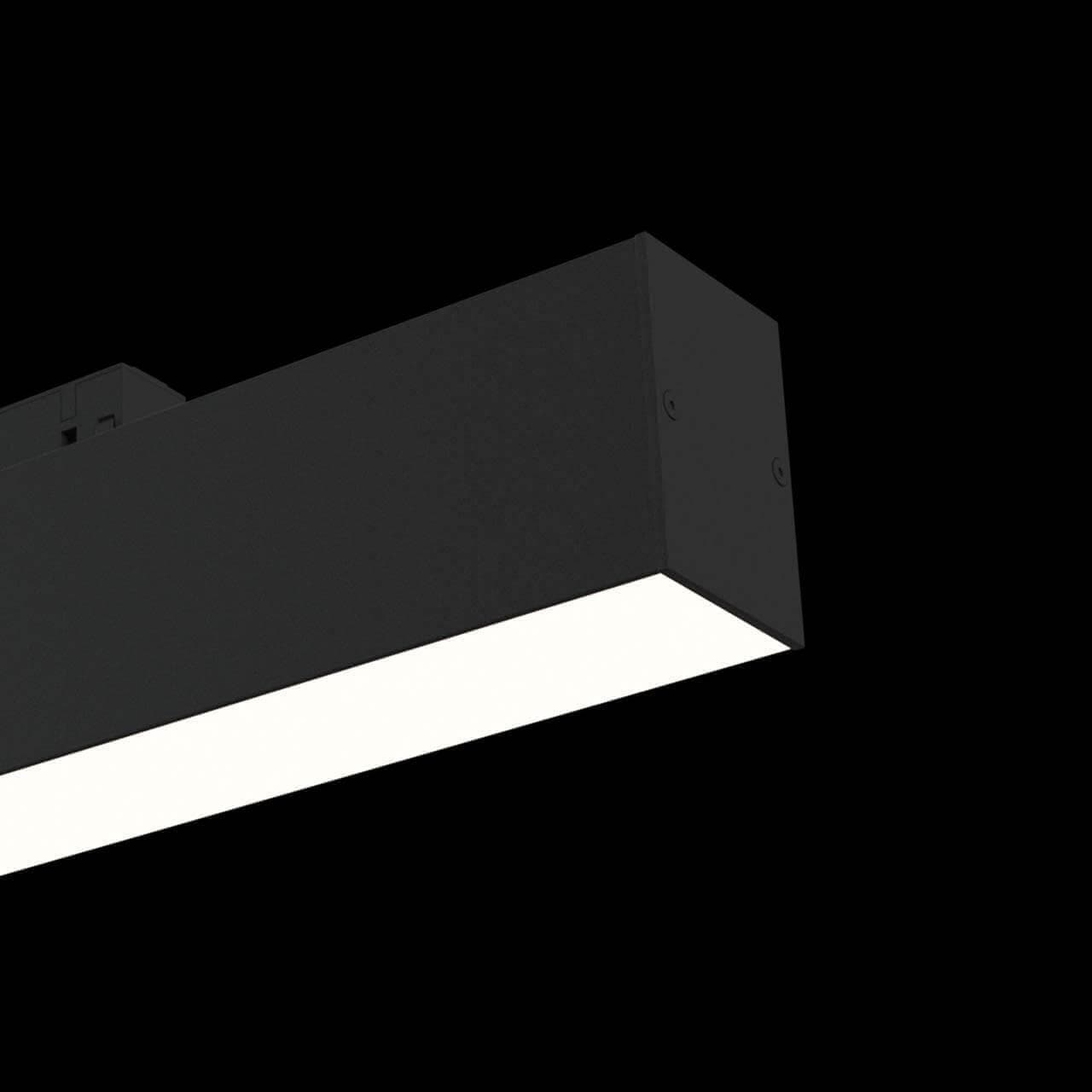 Maytoni Magnetic track system Трековый светильник Черный TR012-2-12W4K-B — миниатюра 9