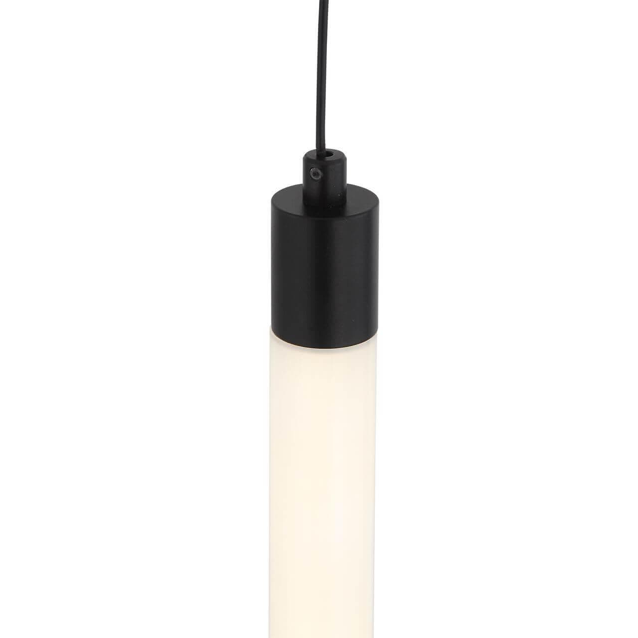 ST LUCE SL393.403.01 Подвес  Черный/Белый LED 1*10W — миниатюра 3