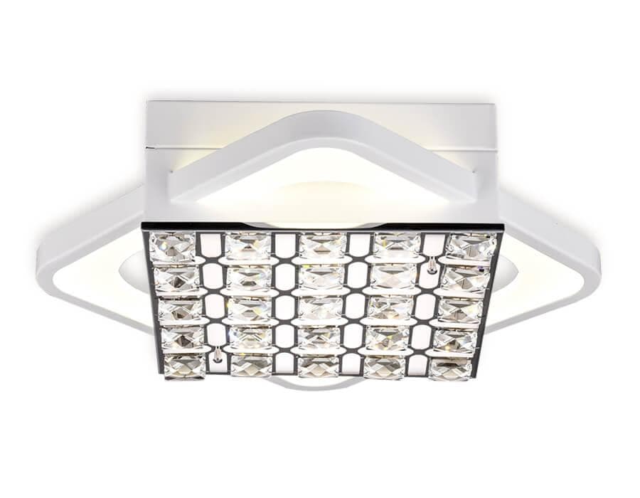 Ambrella Потолочный светодиодный светильник с пультом FA122 WH белый 54W 300*300*100 (ПДУ РАДИО 2.4) — миниатюра 3
