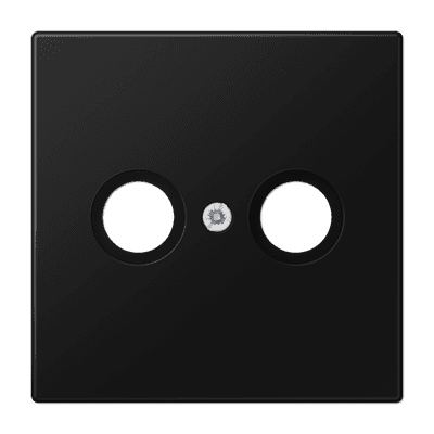 JUNG LS 990 Черный матовый Kрышка для TV-FM розеток LS990TVSWM