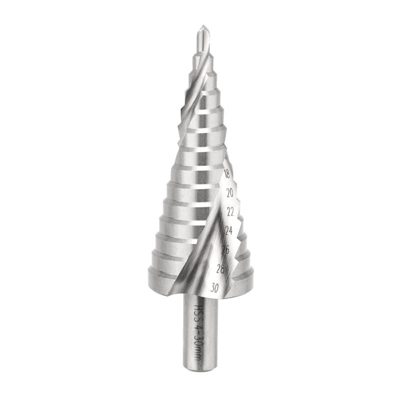 Сверло по металлу ступенчатое ТИТАН 4,0-30,0 мм 98 mm 65 HRC Р6М5 TiN Kranz KR-12-6612