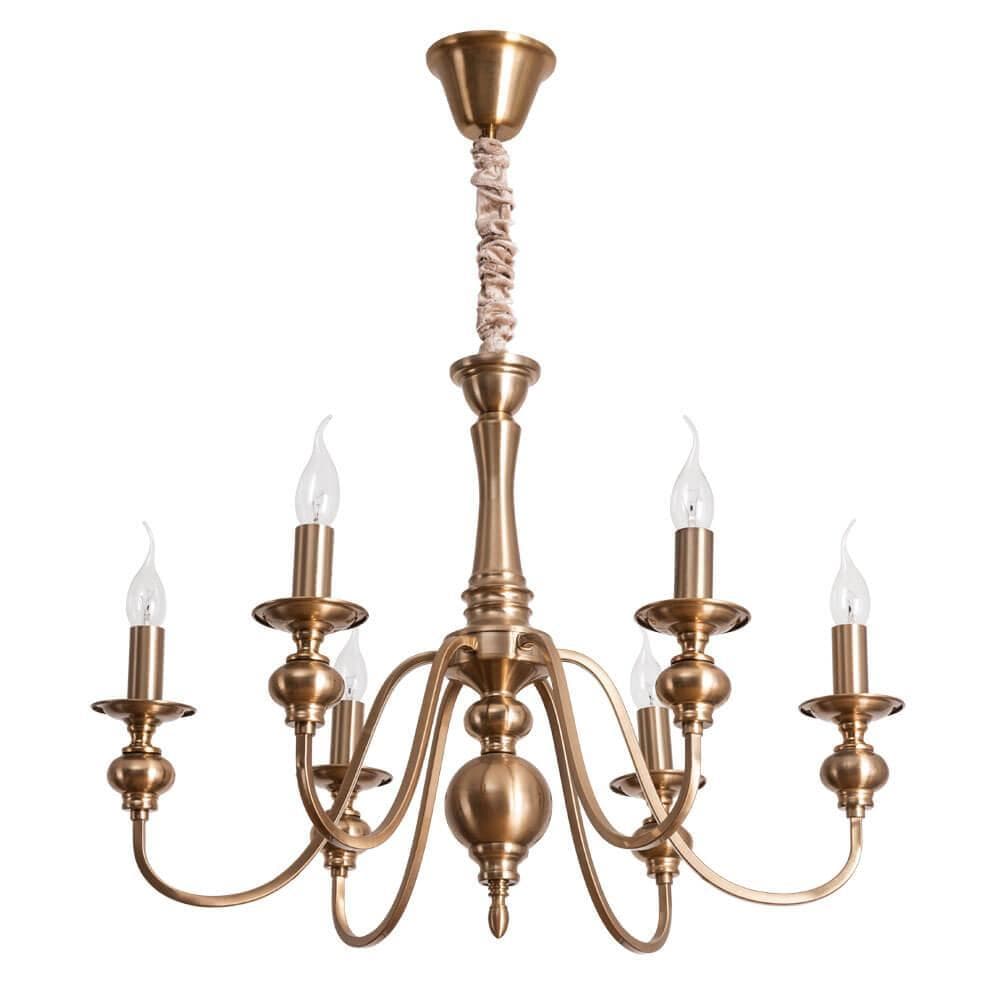 Arte Lamp PASSONI Светильник подвесной A6097LM-6PB — миниатюра 1