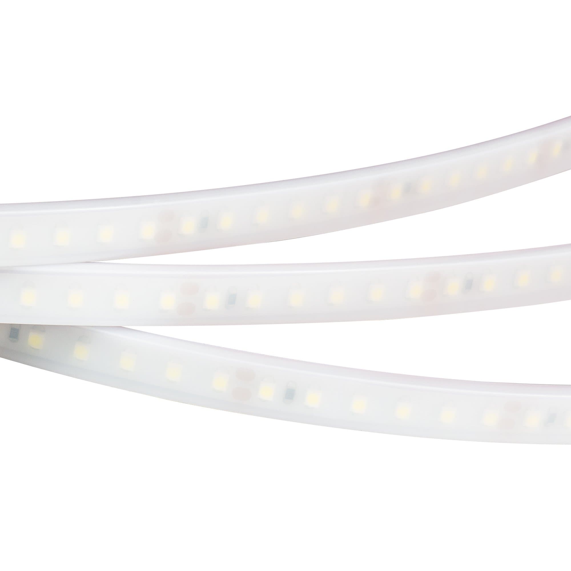Arlight Светодиодная лента RTW 2-5000PW 24V White6000 2x (3528, 600 LED, LUX) (9.6 Вт/м, IP66) 018995 — миниатюра 1
