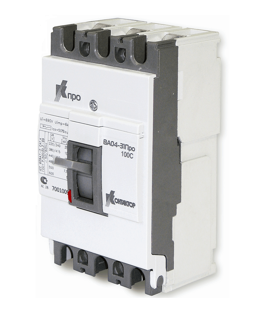 Контактор (Legrand) ВА04-31 Про, 3Р, 40А, Icu-36kA (125В) — миниатюра 2