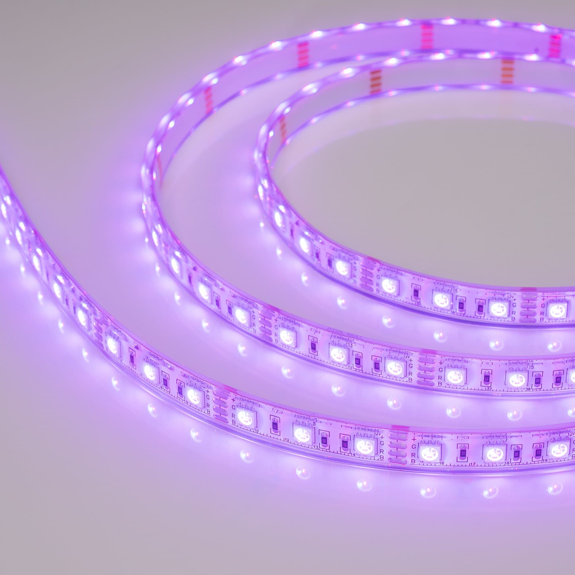 Arlight Светодиодная лента герметичная RTW-PU-B60-12.5mm 12V RGB (14.4 W/m, IP68, 5060, 5m) (-) 029599(2) — миниатюра 3