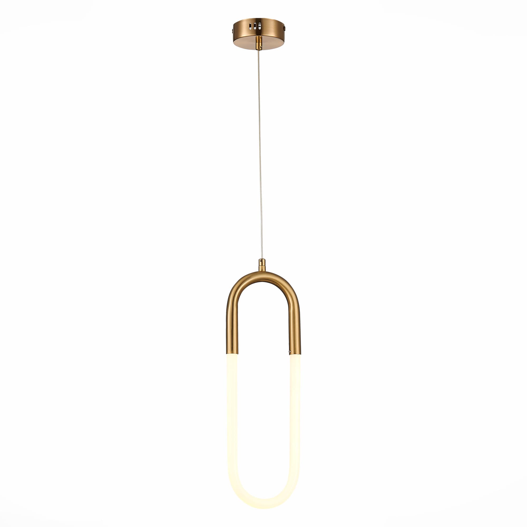 ST Luce SL1579.303.01 Подвес Латунь/Латунь, Белый LED 1*14W 3000K