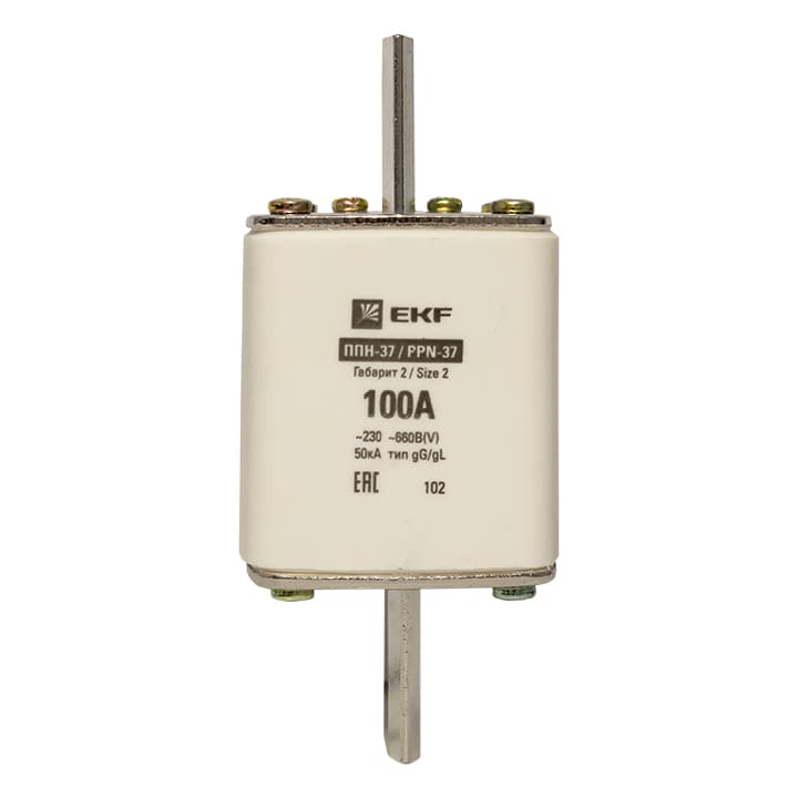 EKF PROxima Плавкая вставка ППН-37 400/100А габарит 2 — миниатюра 6