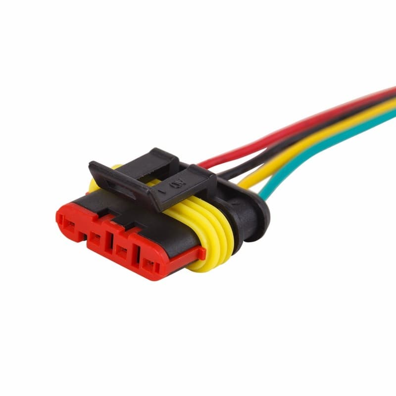 DJ7031-1.5-21 Автомобильный Разъем гнездо с проводом 20см (3-х контактный) Rexant 16-0313-9