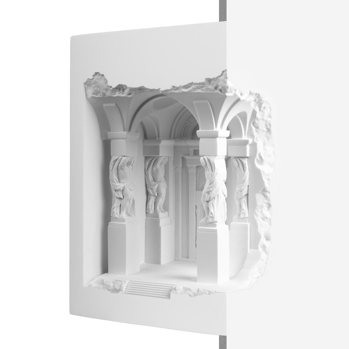 LOFT IT 10355B Гипсовый встраиваемый светильник под покраску Antique, шт
