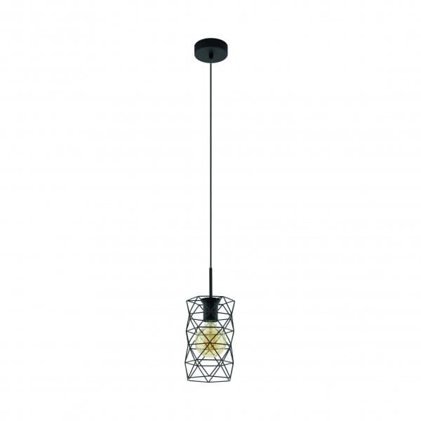 Eglo 97065 Подвес ESTEVAU, 1х60W (E27), 145, H1100, cталь, темно-коричневый — миниатюра 1