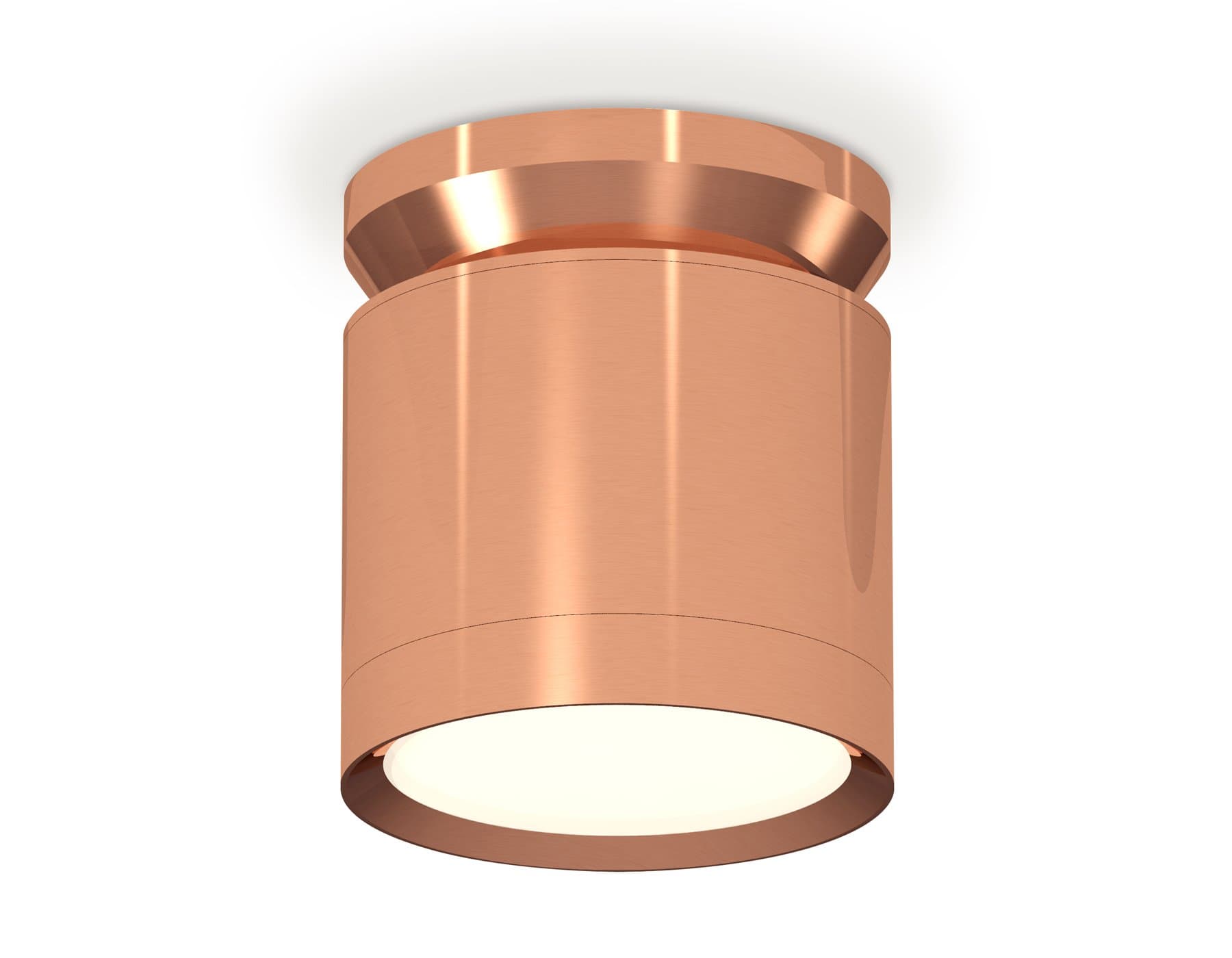 Ambrella Комплект накладного светильника XS8122035 PPG золото розовое полированное GX53 (N8912, C8122, N8126) — миниатюра 1